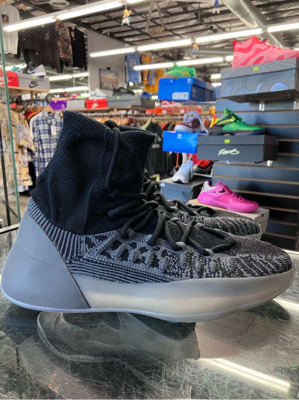 Adidas Yeezy BSKTBL Knit Slate Blue Size 9